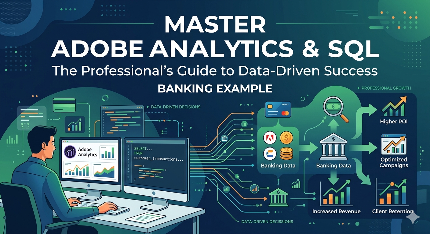 Master Adobe Analytics & SQL: The Professional’s Guide to Data-Driven Analytics Success